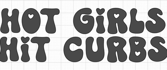 Hot Girls Hit Curbs